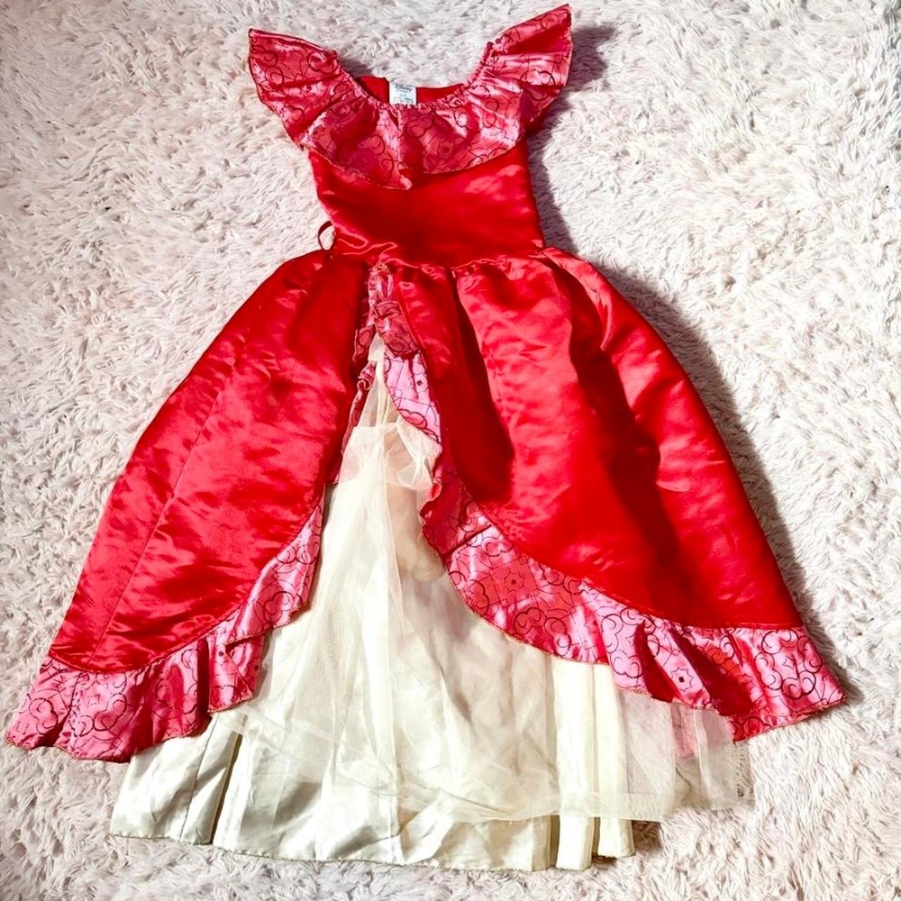 Elena of Avalor Disney Costume Dress Halloween Spooky Dress Girls 10 Princess